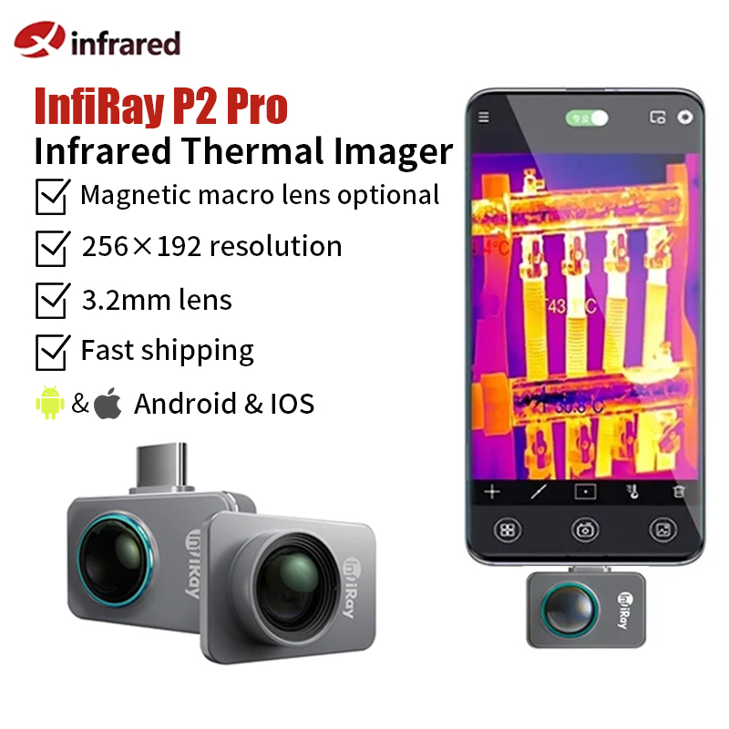 Nf 521 Thermal Imaging Camera - Infiray P2 Pro Thermal Camera for