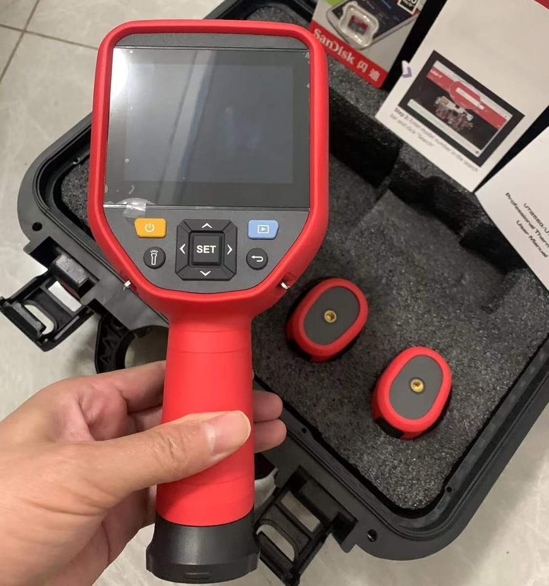 Thermal Camera Type C 384X288 - UNI-T UTi384G Professional Thermal Camera 384x288