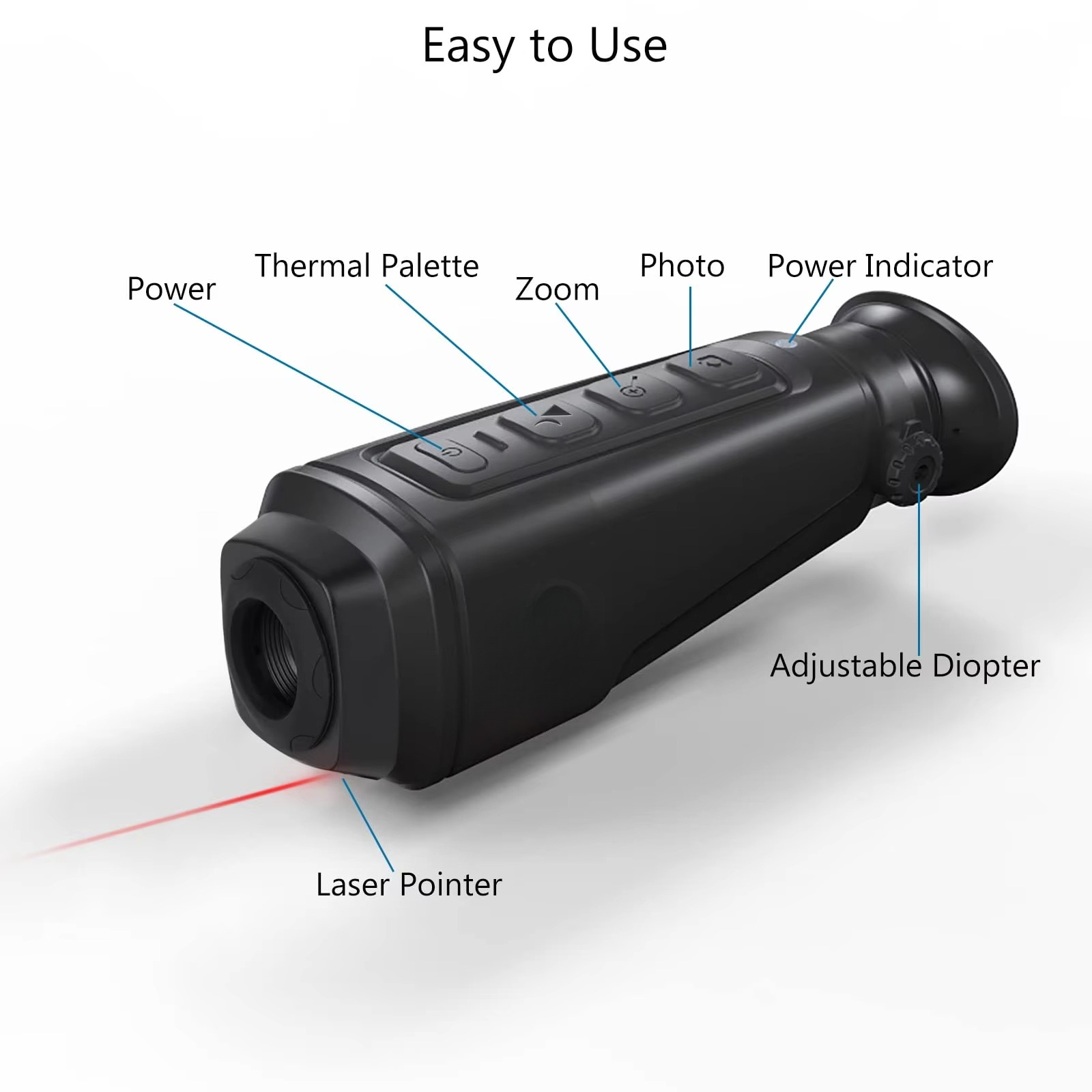 Hunting Imaging Camera Thermal - đánh giá và giá Thermal Scope Night Vision Monocular