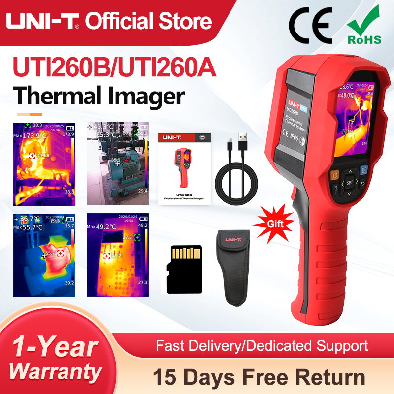 UNI-T UTI260B UTI260A Thermal  - đánh giá và giá Nf 521 Thermal Imaging Camera