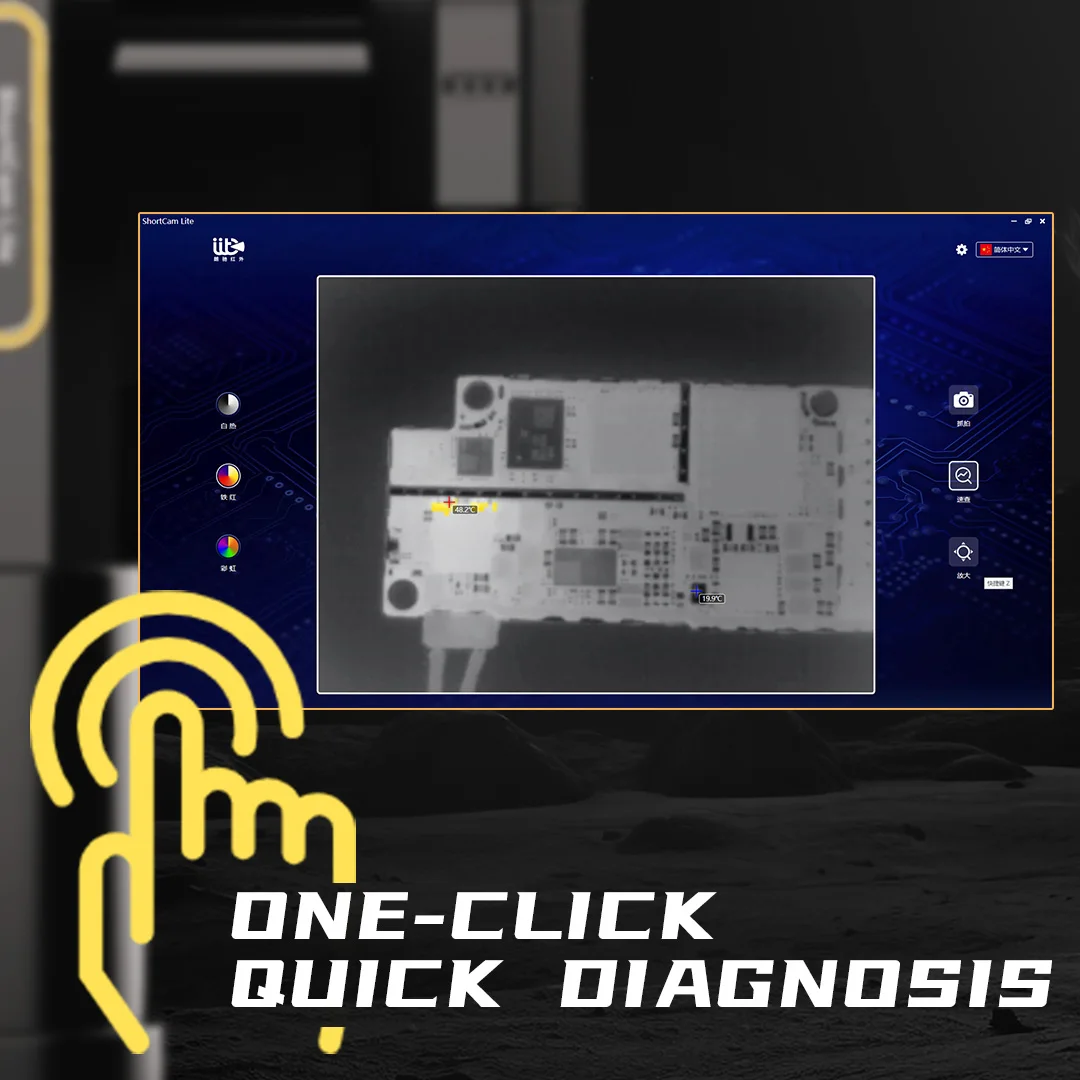 LANGCHI 4th Shortcam Lite Port - đánh giá và giá Shortcam Thermal Imaging Pcb