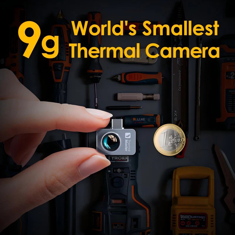 InfiRay P2 Pro Thermal Camera  - đánh giá và giá Infiray P2 Pro Macro Lens