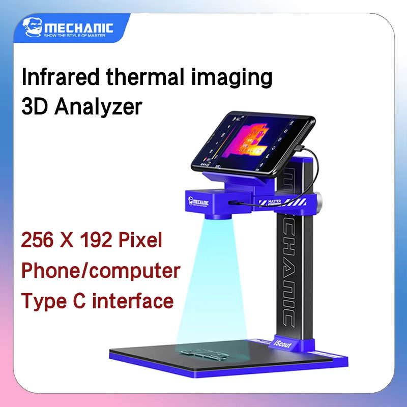 Mechanic iScout 3D Thermal Ima - đánh giá và giá Thermal Imager Pcb Repair
