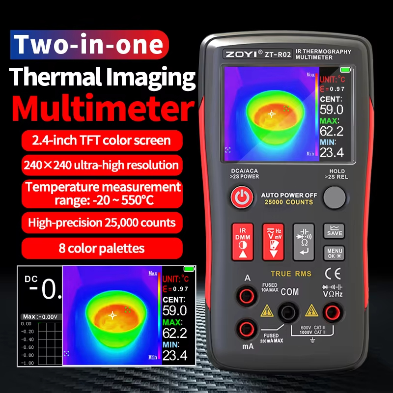 ZOYI R02 Integrated Thermal Mu - đánh giá và giá Nf 521 Thermal Imaging Camera