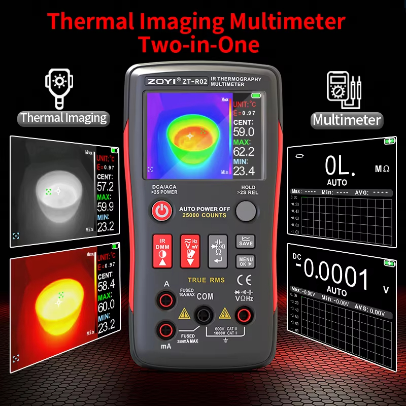 ZOYI R02 Integrated Thermal Mu - đánh giá và giá Nf 521 Thermal Imaging Camera