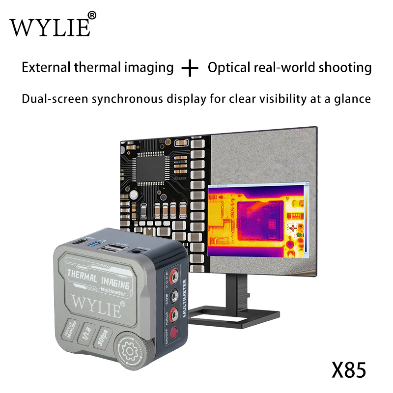 WYLIE X85 4K Industrial Micros - đánh giá và giá Thermal Imager Pcb Repair