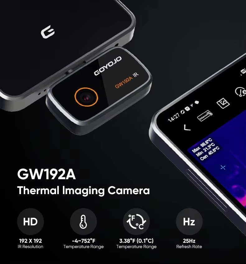 GW192A Infrared Thermal Imager - đánh giá và giá Nf 521 Thermal Imaging Camera